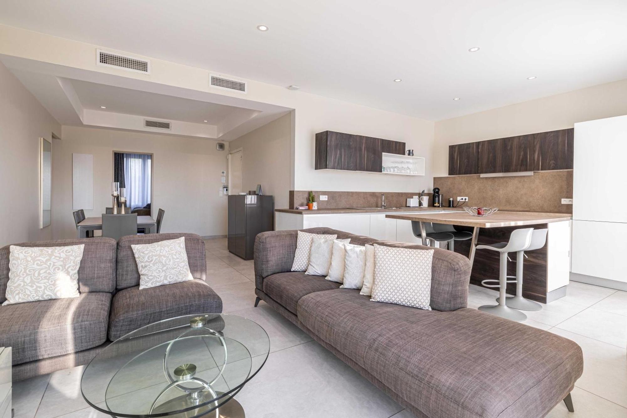 Splendid Apartment, Sea View, Parking - Croisette